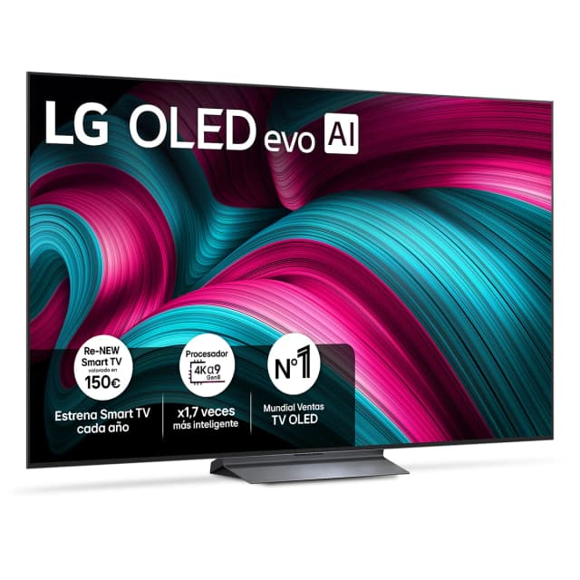 Detalle de LG OLED65C56LB TV OLED evo AI C5 65" Smart TV 4K reacondicionado grado A