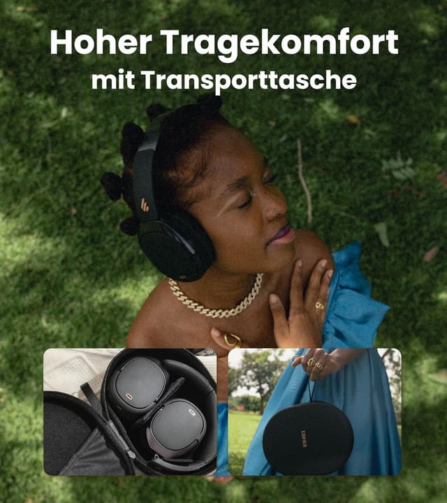 Thumbnail 6 de Edifier WH950NB (2026) faltbare Over-Ear Kopfhörer mit Hybrid Noise Cancelling, LDAC & App-Custom-EQ