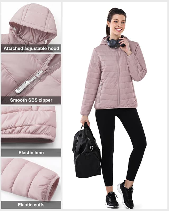 Detalle de Outdoor Ventures puffer jacket for women