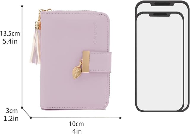Detalle 1 de CALIYO Damen-Geldbeutel im Kurzformat