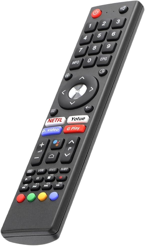 Detalle de Gvirtue Ersatz-Fernbedienung für Changhong UHD TVs (u. a. U43H7A, U43H7S, U55H7S) – ohne Programmierung