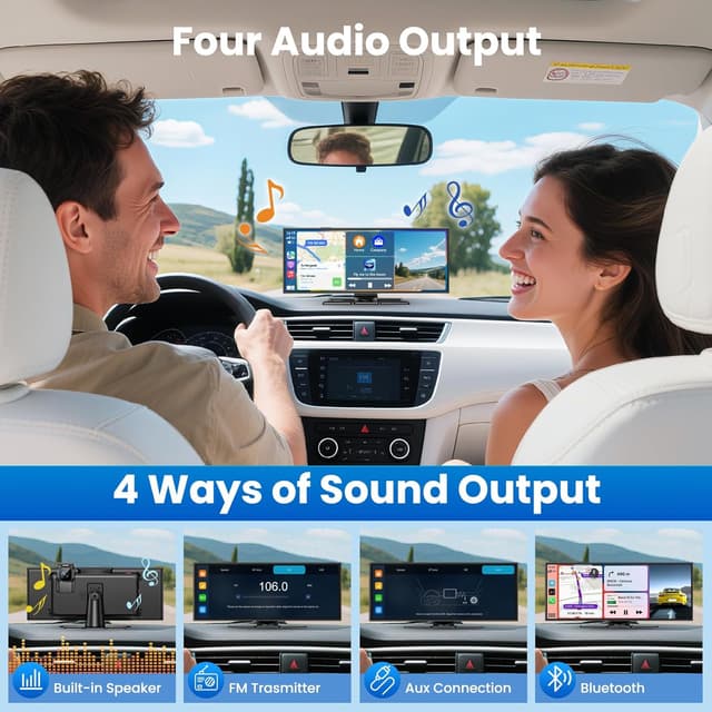 Detalle de 11.5 Zoll Carplay Display kabellos