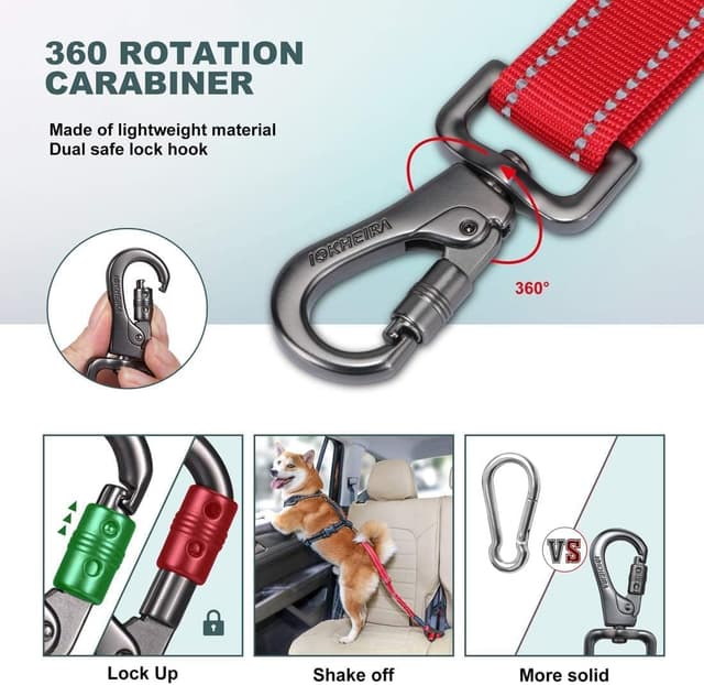 Thumbnail 2 de IOKHEIRA Hunde Sicherheitsgurt Auto 50–80 cm