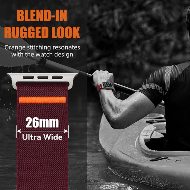 Thumbnail 2 de Yoohoo Correa compatible Apple Watch 44mm 49mm 26 mm