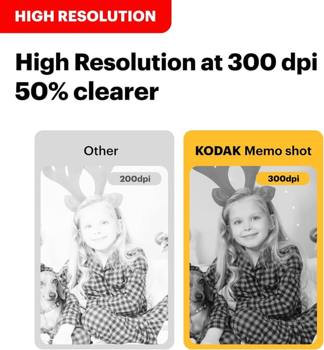 Detalle 2 de KODAK Memo Shot ERA kids instant camera with 1 roll