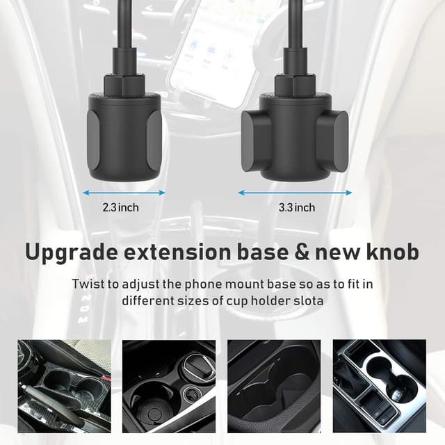 Thumbnail 4 de Cup Holder Phone Mount 12.6 in