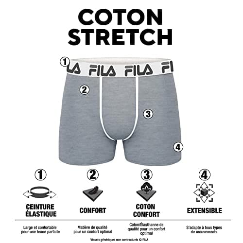 Thumbnail 1 de FILA Boxer Hombre Algodón Cómodos y Libres de Movimiento 😌