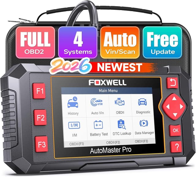 Detalle de FOXWELL NT604 OBD2 Scanner 4‑System Diagnostic