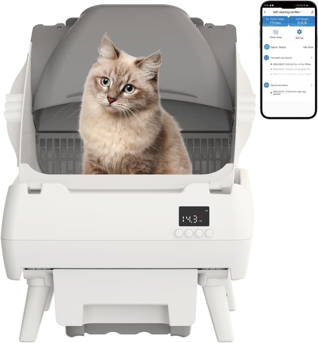 Imagen de Automatic Cat Litter Box Self Cleaning en OfertitasTOP