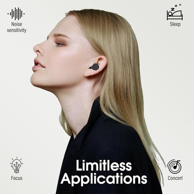 Detalle de Ear Plugs for Sleep 35dB noise cancelling