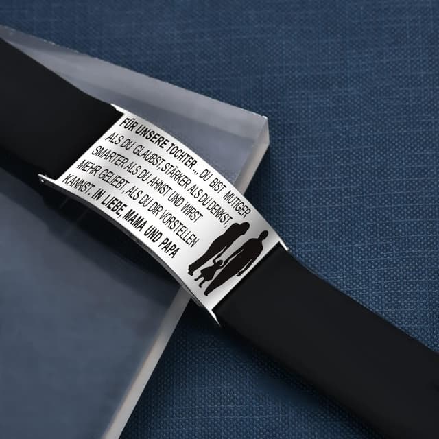 Detalle 2 de YOTHIWAD Armband für Tochter mit Gravur