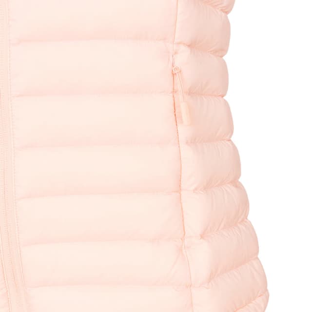 Detalle 2 de Trangoworld Saloria DC: chaleco de mujer ligero, entallado y repelente al agua