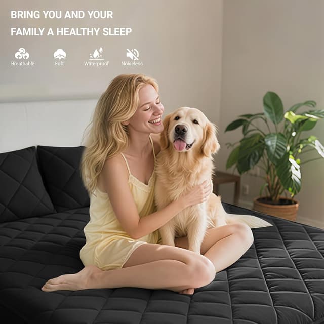 Detalle 2 de YSTELLAA Protector Colchón Impermeable 90x200