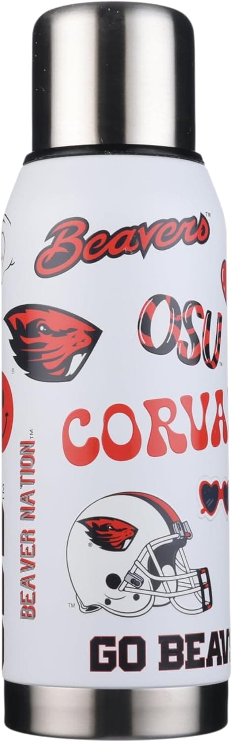 Detalle 2 de The Memory Company Licensed NCAA 34oz Team Spirit Insulated Bottle