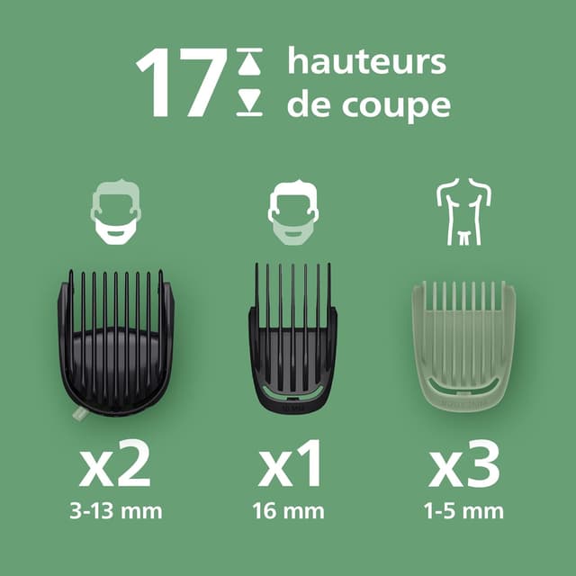 Thumbnail 3 de Philips Multigroom série 5000 MG5951/15 120 min