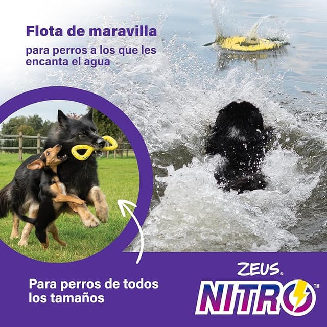 Thumbnail 3 de Zeus Nitro Pelota con cuerda, 9,2 cm