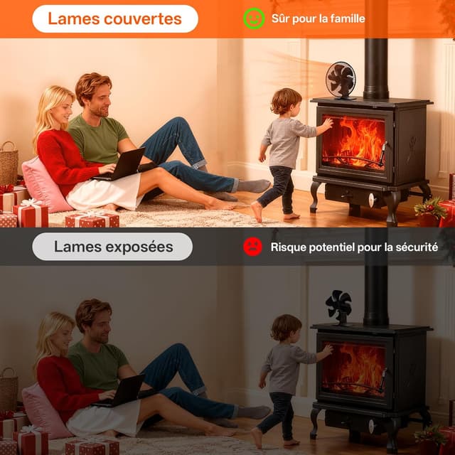 Thumbnail 3 de JossaColar Ventilateur de poêle