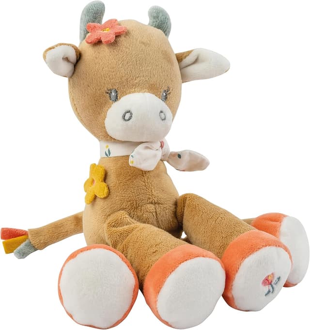 Detalle de Nattou Mini-doudou vache Mila 20 cm