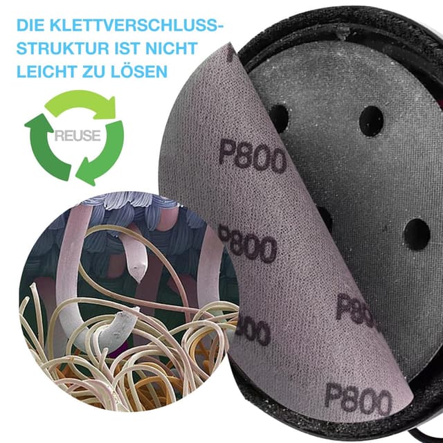 Thumbnail 4 de Schleifpapier 225mm Klett 180 Körnung