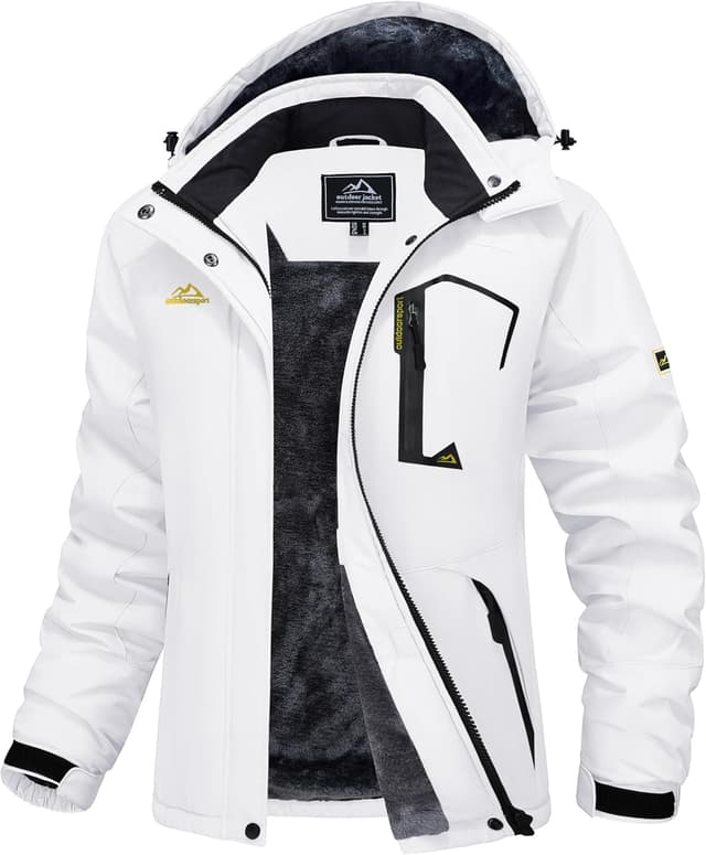 Detalle de MAGCOMSEN Womens Ski Jacket 3000mm Waterproof