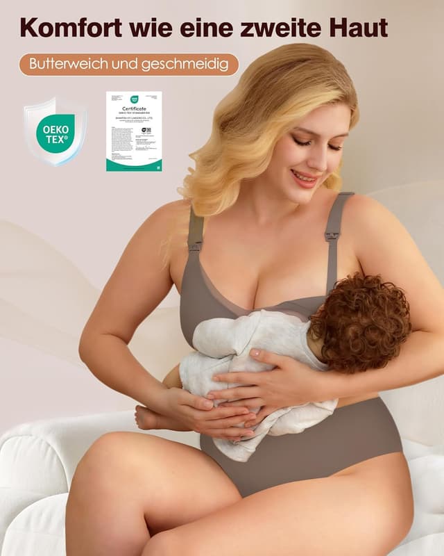 Detalle 2 de As Fairy Still-BH ohne Bügel V-Ausschnitt