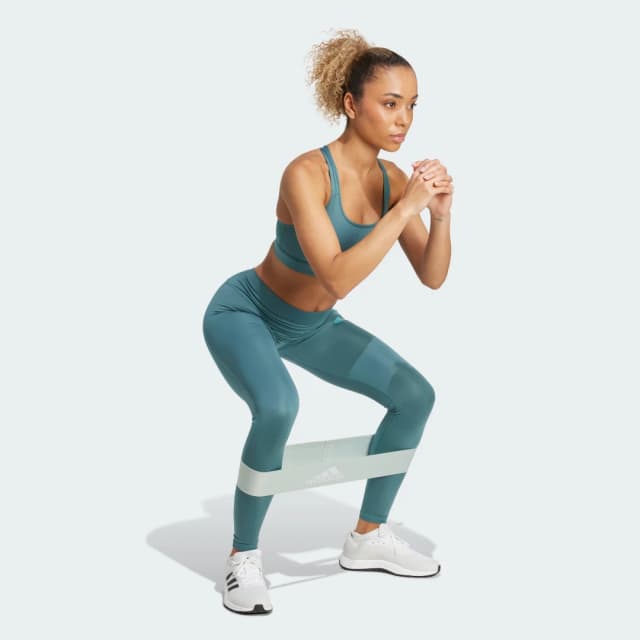 Detalle de adidas Mallas largas Train Essentials Big Logo