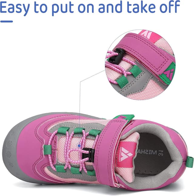 Detalle 2 de Mishansha Wanderschuhe Kinder EU 33 Laufschuh
