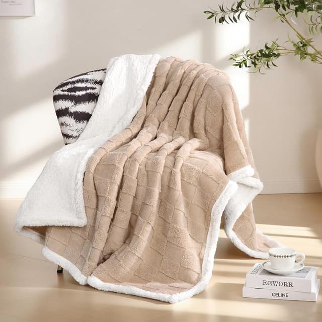 Detalle 2 de Gracelife Sherpa Throw Blanket 150x200cm