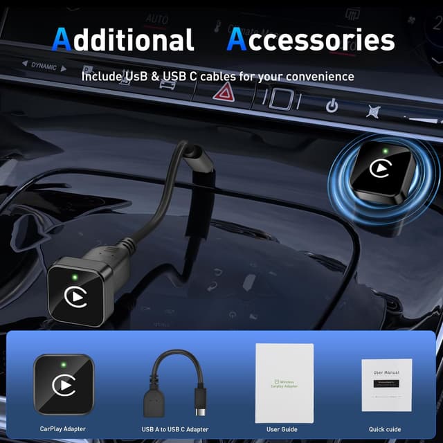 Thumbnail 6 de iGENJUN Wireless CarPlay Adapter 2026