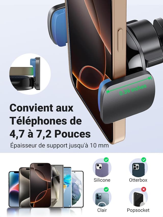 Thumbnail 4 de UGREEN Support téléphone 360°