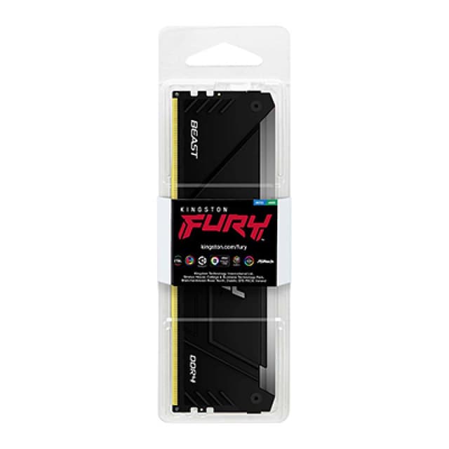Detalle 2 de Kingston FURY Beast RGB 32GB DDR4 3200MT/s