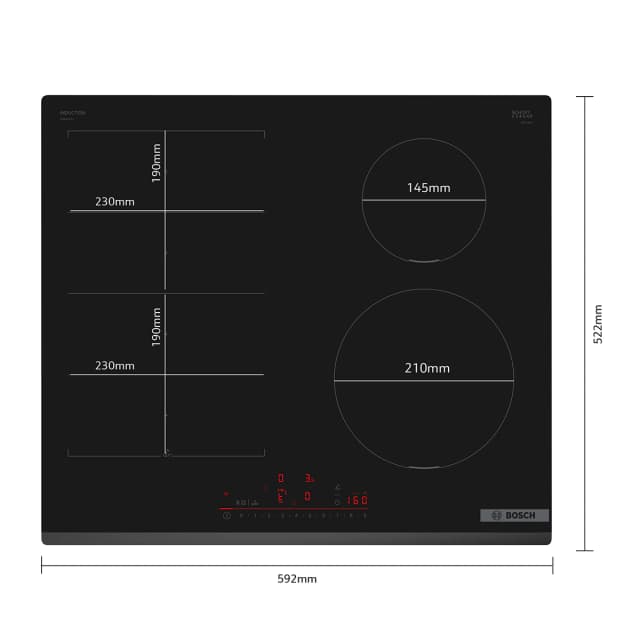 Detalle 2 de Bosch PIX631HC1E 23x38 FlexInducción ⚙
