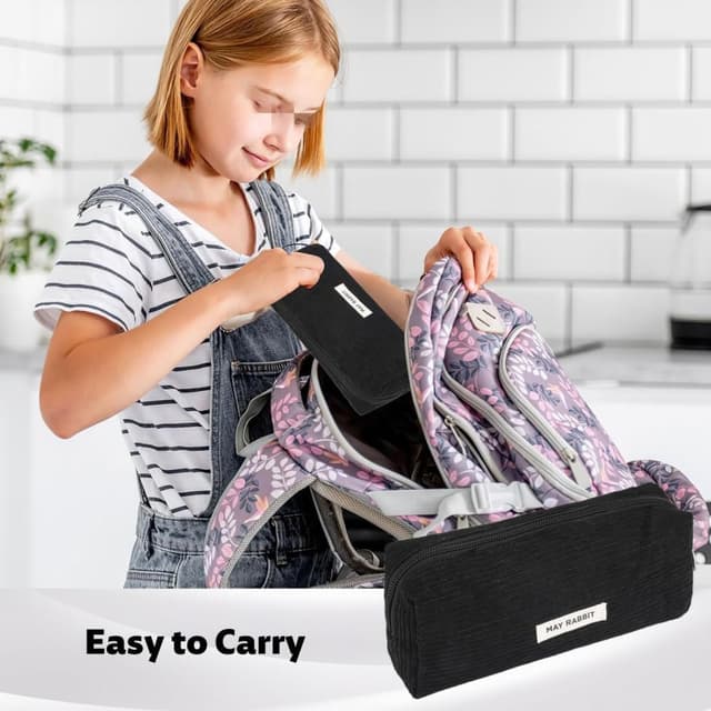 Thumbnail 5 de JJiaoLinin Estuches de Pana 19x7x6 cm Estuche Escolar