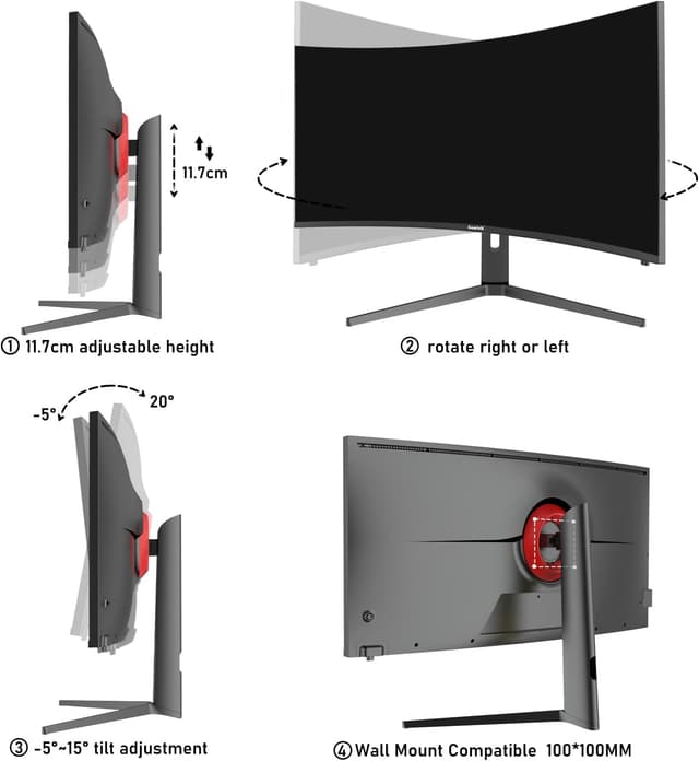Thumbnail 5 de Gawfolk 40-inch IPS 5K ultrawide 120Hz monitor