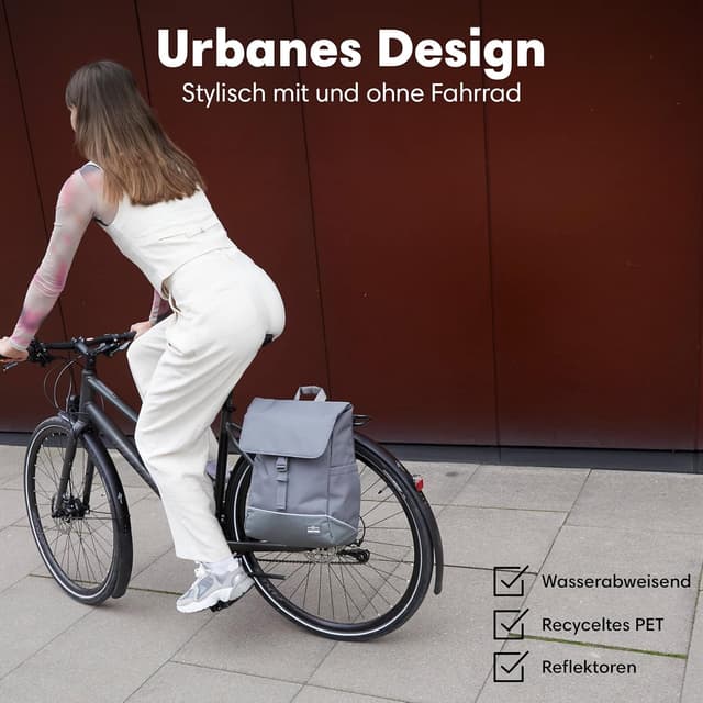 Thumbnail 6 de Johnny Urban Mika Bike 2-in-1 Fahrradtasche 18,5 l