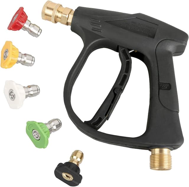 Detalle 2 de YUET pressure washer gun 5 nozzle tips
