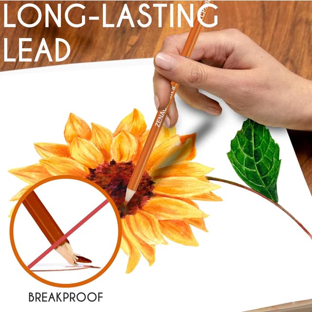 Thumbnail 3 de Zenacolor 72 crayons aquarellables 🎨