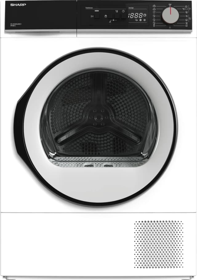 Detalle 2 de Sharp KD-NHA8S6GW21-CB 9 kg Trockner 🎈