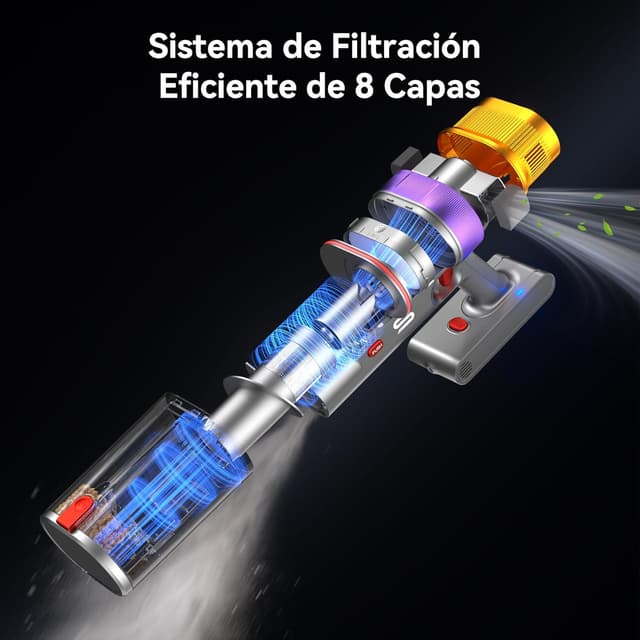 Thumbnail 6 de Vistefly V15 Ultra Aspiradora Potente 🧹 Sin Cable y Versátil