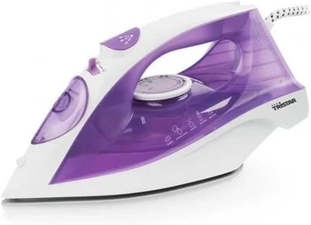 Detalle de Fer à repasser Tristar ST-8350 à semelle en céramique (vapeur réglable, 140 g/min max)