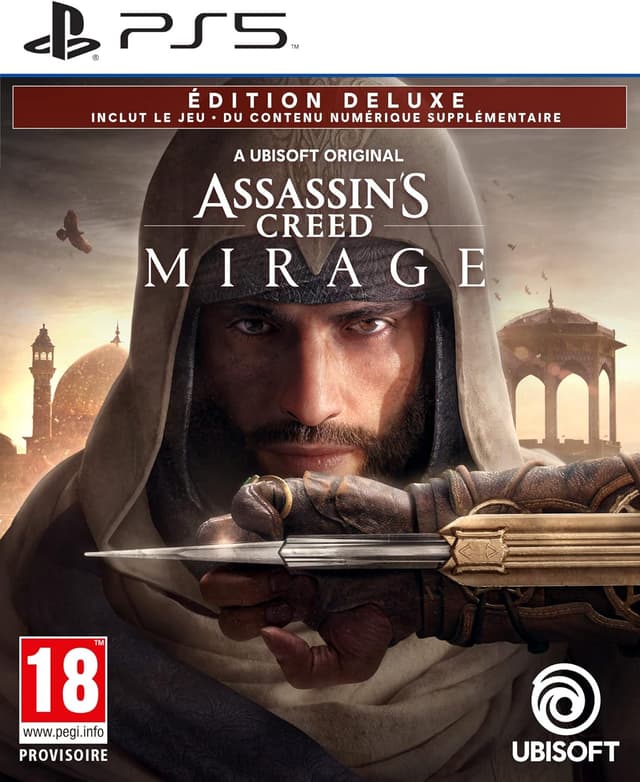 Detalle de ASSASSIN'S CREED MIRAGE Deluxe jeu PS5