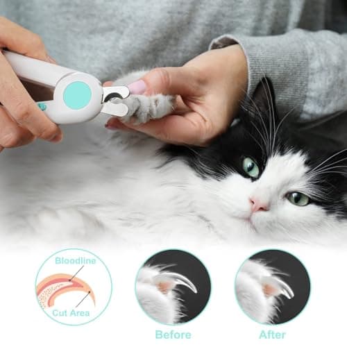 Thumbnail 6 de Adiwo Cortauñas Perro con luz LED