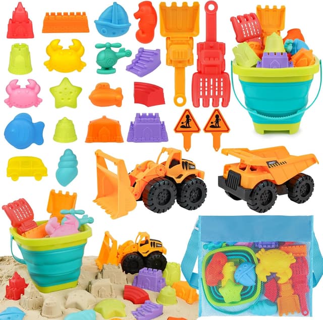 Imagen de YIMORE 26‑Piece Beach Sand Toys en OfertitasTOP