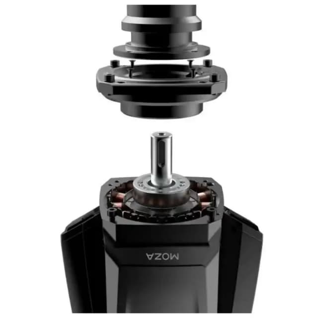 Detalle de Moza R21 Base de transmisión directa para R16 y R21 🎥