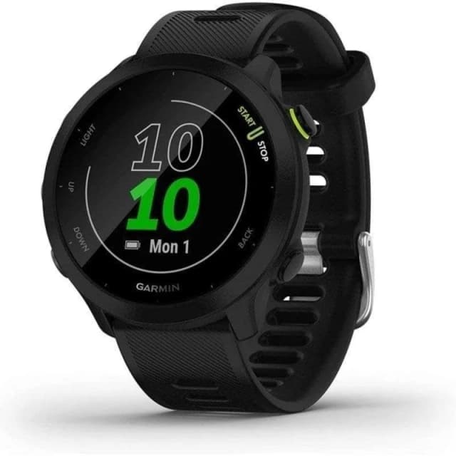 Detalle de Garmin Forerunner 55 GPS 42mm Negro
