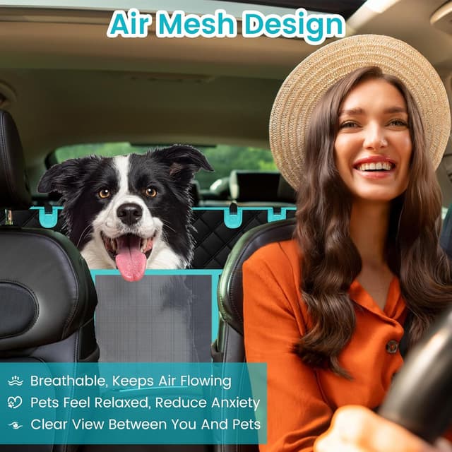 Detalle de ComiMag Dog Car Seat Cover 450 lbs