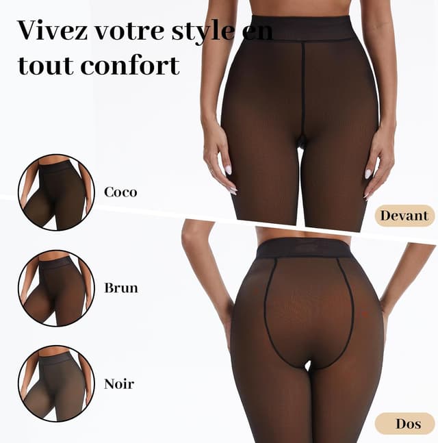 Thumbnail 3 de ZAKASA Collant Thermique Polaire Femme 220G