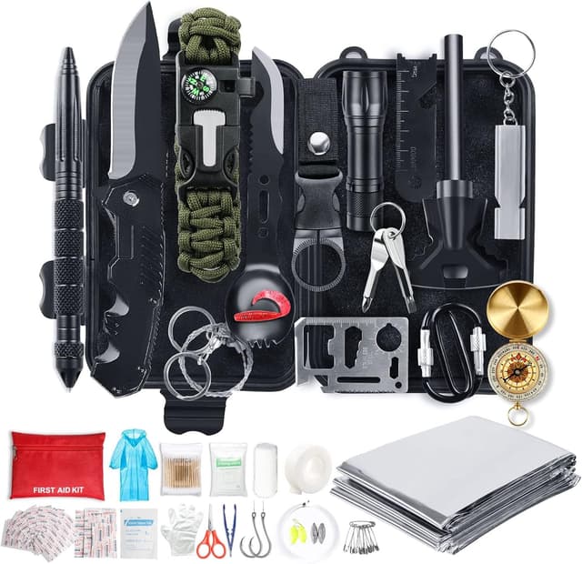 Detalle de Survival Kit 54-in-1 Erste Hilfe Set