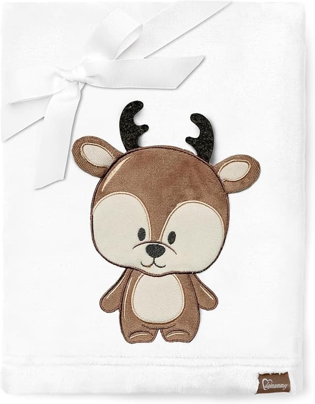 Imagen de Be Mammy Manta Caliente Blanco Niño Bebé Concierto Ciervo🦌 en OfertitasTOP