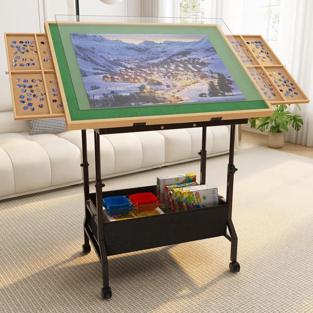 Detalle de upvercy Large Puzzle Table 22.2–31.5 in 🧩